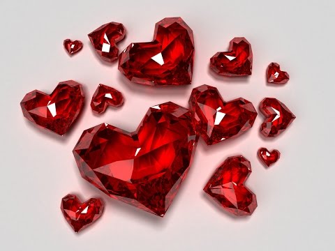 Diamond Hearts Live Wallpaper Video