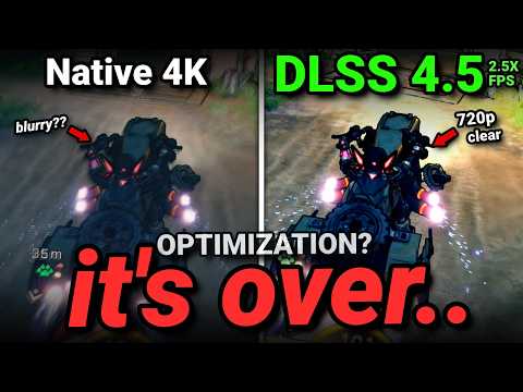 Nvidia just Killed Optimization Forever.. — DLSS 4.5 is scary good