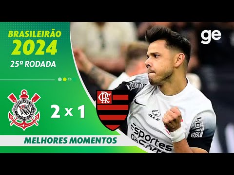 Gols e lances de Corinthians x Flamengo