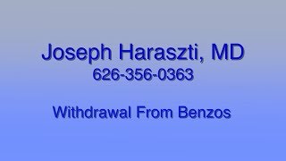 Withdrawal From Benzos