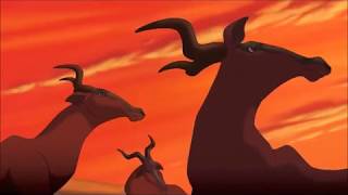 Lion King Intro w/ "Wakanda theme"