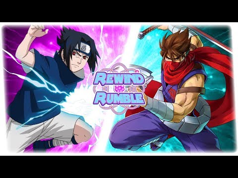 KID SASUKE vs STRIDER HIRYU (Naruto vs Capcom Animation) | REWIND RUMBLE Video