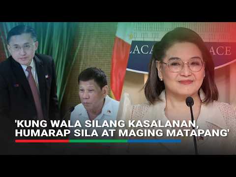 Palace reacts to ICC prosecutor naming Bato, Bong Go as Duterte's co-perpetrators | ABS-CBN News