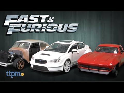 Fast & Furious Mr. Little Nobody's Subaru, Letty's Chevy Corvette &  Dom's Chevy Fleetline Jada Toys