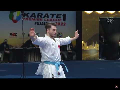 Karate1 Premier League - Fujairah 2022 - kata Malé Ozdemir Enes & Moto Kazumasa