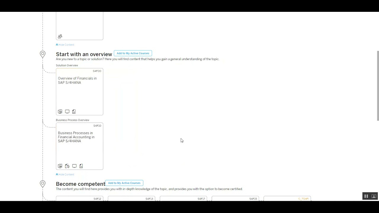 5 SAP Learning Hub Demo   Learning Journeys