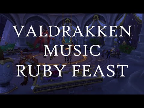 Valdrakken Music INGAME - Ruby feast in Ruby enclave (Rubinfestmahl) | WoW Dragonflight Soundtrack