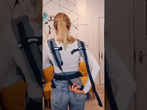 Baby Carriers with Crossed Straps: How To Stop them Riding Up Into your Neck!