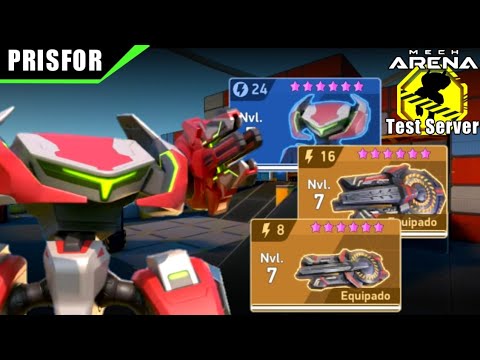 Disc launcher 8 + Disc Launcher 16 Stalker - Random battle | Mech Arena PrisFor