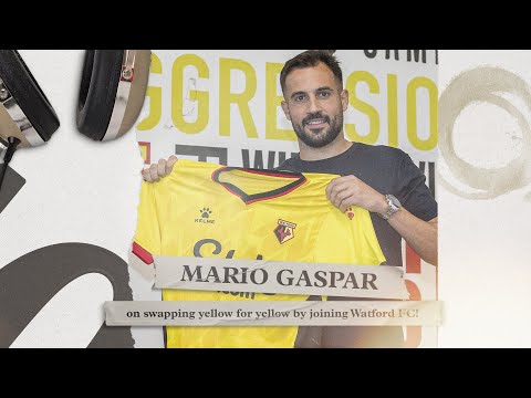 “Now I Am Here In A Yellow Shirt Again!” 💛 | Mario Gaspar’s First Watford Interview