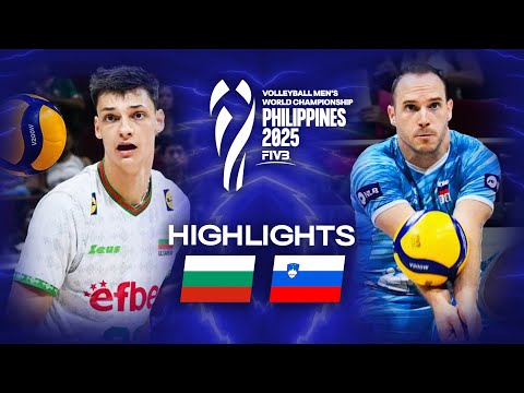 Slovenia 🇸🇮 vs. Bulgaria 🇧🇬 - Highlights | Men's World Championships 2025