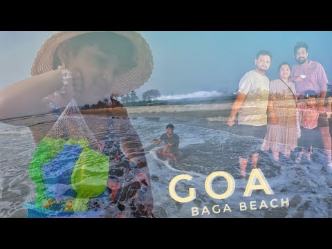 Goa | Baga Beach |4k #beach #goabeach #goa @MyVlogsShrikant#familytime #minivlog #cinematic #shorts