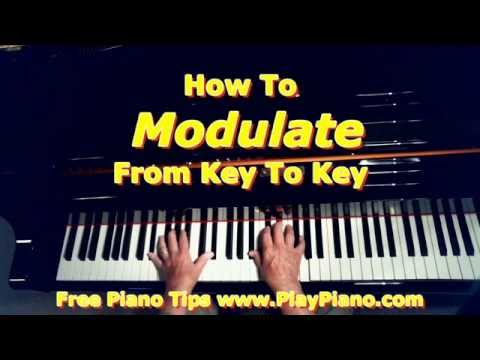 Modulation - How To Get From One Key To Another Key: Auld Lang Syne