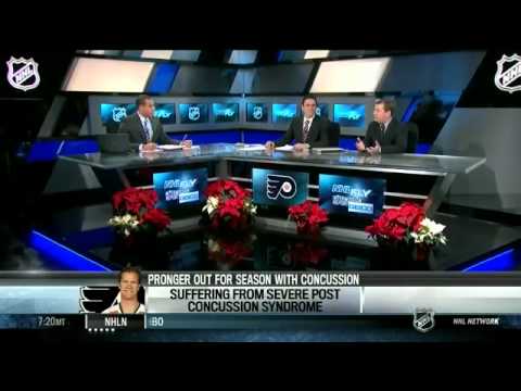 Philadelphia Flyers' Chris Pronger Out For Rest Of Season