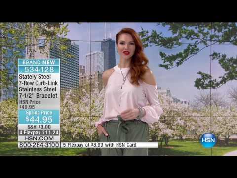 HSN | Stately Steel Jewelry 03.27.2017 - 02 PM