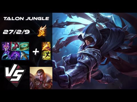 JUNGLE Talon vs Jayce - NA Challenger Patch 25.24