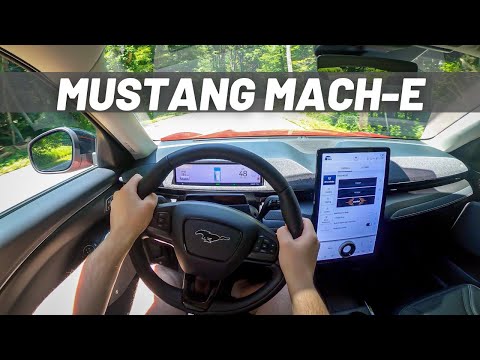 Thumbnail for 2021 Ford Mustang Mach-E | POV Test Drive by Ford Mustang Mach-E