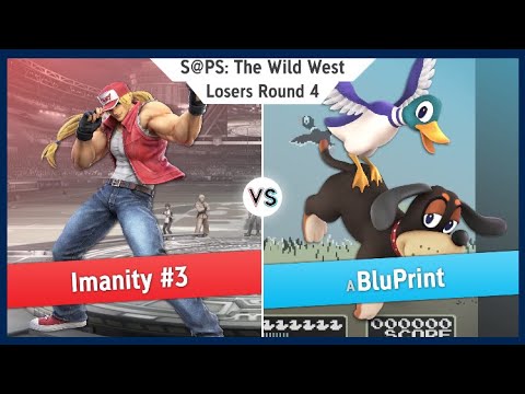 S@PS: The Wild West Ultimate Singles - Imanity #3(Terry/Hero) vs A | BluPrint(Duck Hunt) Losers R4