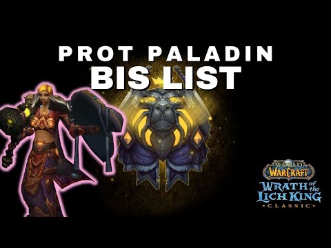 Prot Paladin BiS List (Phase 2)