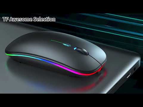 Belaidė optinė pelė su RGB LED apšvietimu