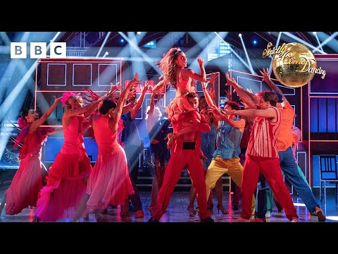 Strictly pro's INCREDIBLE first live show opening dance 🔥 - BBC
