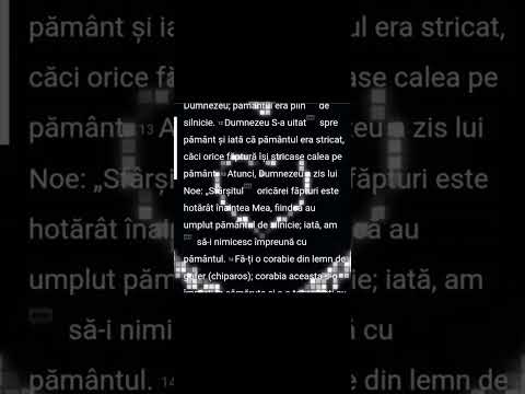 Geneza Capitolul.6:6 Stricăciunea Oamenilor.🏞🌏