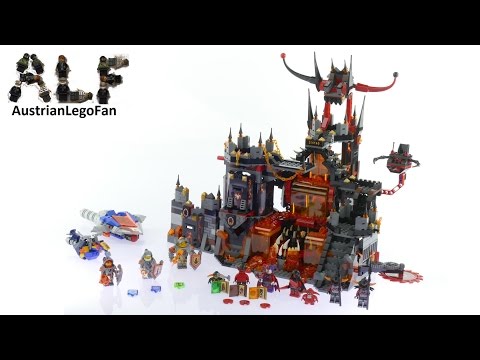 Vidéo LEGO Nexo Knights 70323 : Le repaire volcanique de Jestro