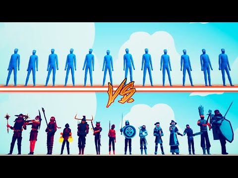 RANDOM WEAPON + RANDOM UNIT TEAM vs ICE AND FIRE TEAM - Totally Accurate Battle Simulator | TABS