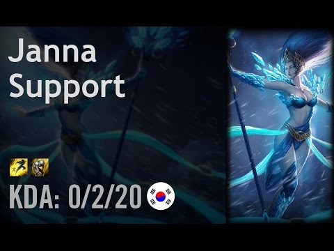 Janna Support vs Alistar - Madlife - KR Challenger Path 6.2