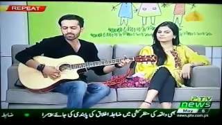 Azeem Khan live interview at PTV on Mothers day