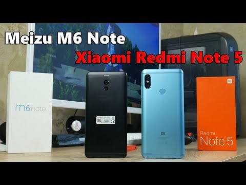 Что купить Xiaomi Redmi Note 5 или Meizu M6 Note в 2018 году?