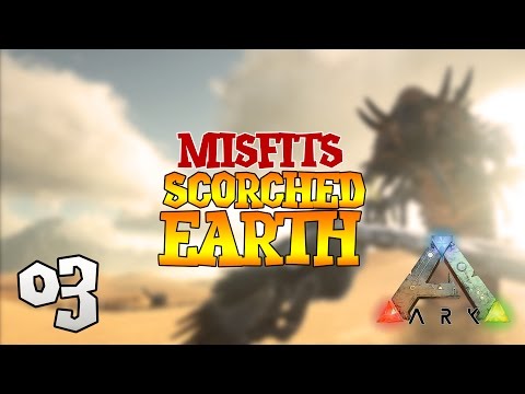 How to kill a Deathworm, Misfit style - ARK: Scorched Earth - S1E3