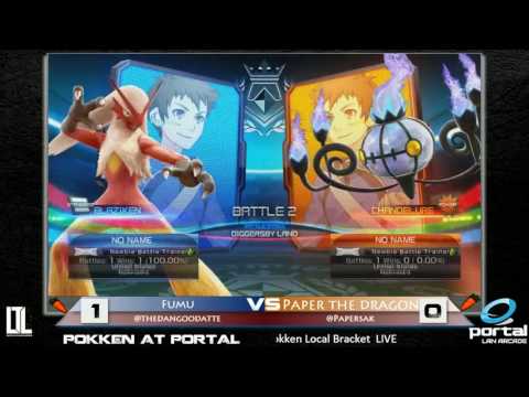 Fumu vs Paper the Dragon - Pokken at Portal 8/16/16