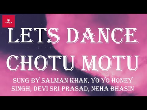 Lets Dance Chotu Motu (Lyrics) - Kisi Ka Bhai Kisi Ki Jaan | Salman Khan | Yo Yo Honey Singh, Devi