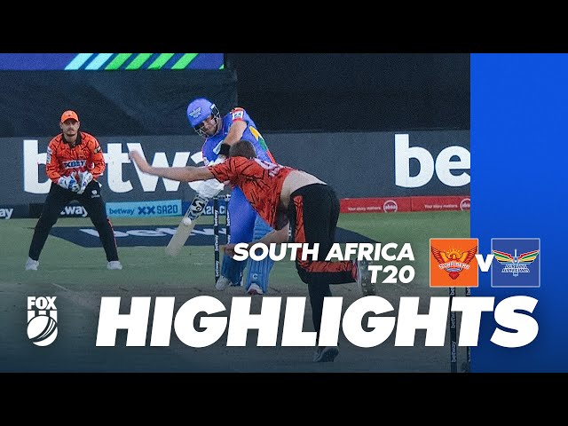 A BRUTAL opening partnership 🔥 | Sunrisers Eastern Cape v Durban’s Super Giants | SA20 | Highlights