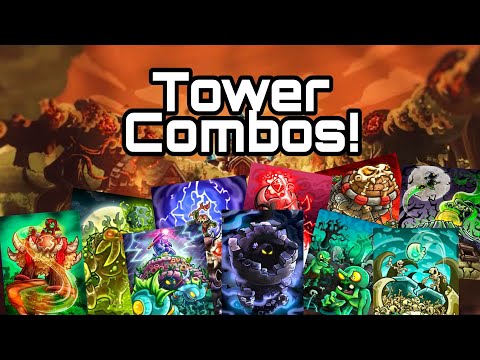 My top 5 favorite tower combos in Kingdom rush vengeance