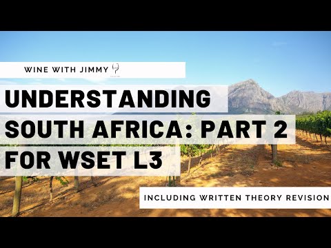 Understanding South Africa Part 2 - White Grape Varieties With Working Written Question