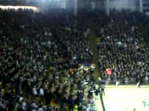 Utah State Aggies winning team, losing team chant.