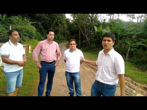 Prefeito Arizinho junto com o Presidente da Câmara Vanderley sela compromisso para arrumar a Rua no Bairro dos Vargedos