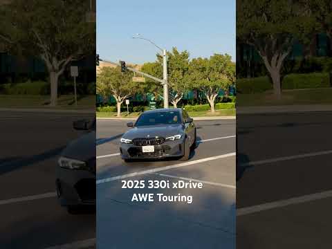 2025 BMW G20 330i xDrive w/ AWE Touring Exhaust. Next, air intake & resonator delete! #awetuning