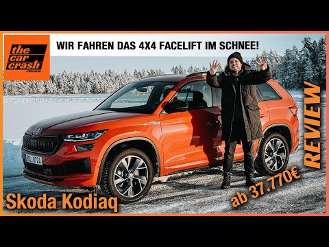 Skoda Kodiaq im Test (2023) Wir fahren das 4x4 Facelift! Fahrbericht | Review | Sportline | Preis