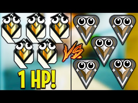 Valorant: 5 Radiant with 1 HP VS 5 Bronze Players! - Who Wins?