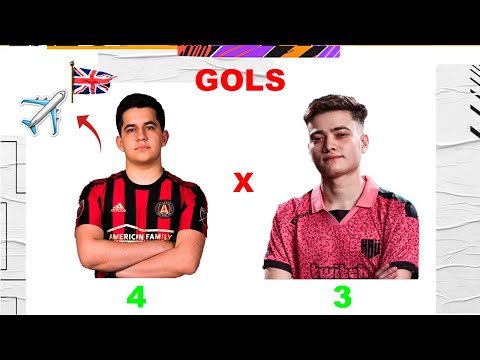 PAULO NETO vence MATIAS BONANNO e garante vaga para o mundial de FIFA em LONDRES GOLS PN 4X3 BONANNO