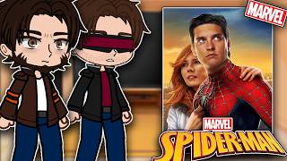 X-Men React To Spider-Man Tobey Maguire | Peter Parker | Gacha React