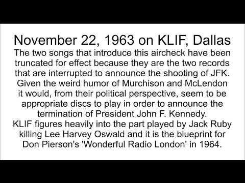 1963   KLIF AND JFK MURDER
