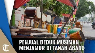 Melihat Penjualan Beduk Musiman di Kawasan Tanah Abang