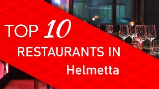 Top 10 best Restaurants in Helmetta, New Jersey