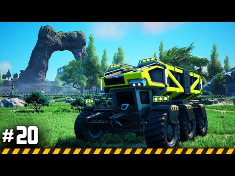 JETPACKS & TRUCKS! - Let's Play SATISFACTORY Update 7 - Ep.20
