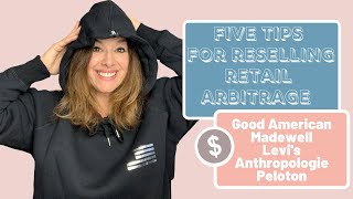 Five Tips for Reselling Retail Arbitrage Purchases for Poshmark / Selling Levi