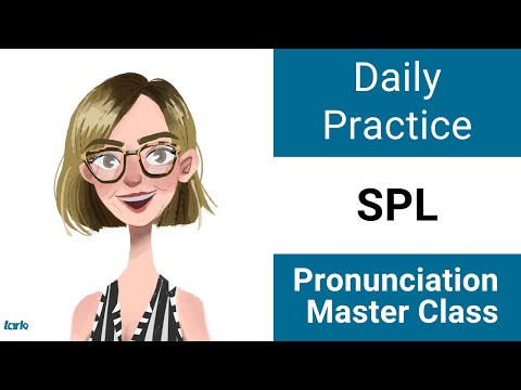 SPL 開端單詞 - L 混合美式英語每日發音跟蹤練習 (SPL Beginning of Words - L Blends American English Daily Pronunciation Shadowing Practice)
